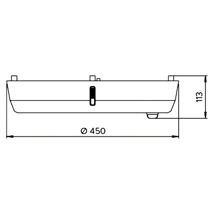 Depósito de recogida para termo Lydos Hybrid Wifi (An x Al: 45 x 113 cm) | BAUHAUS