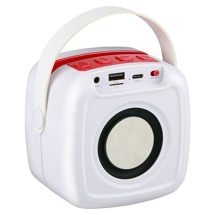 Karaoke-Set (Wit met Rood/Blauw) | BAUHAUS