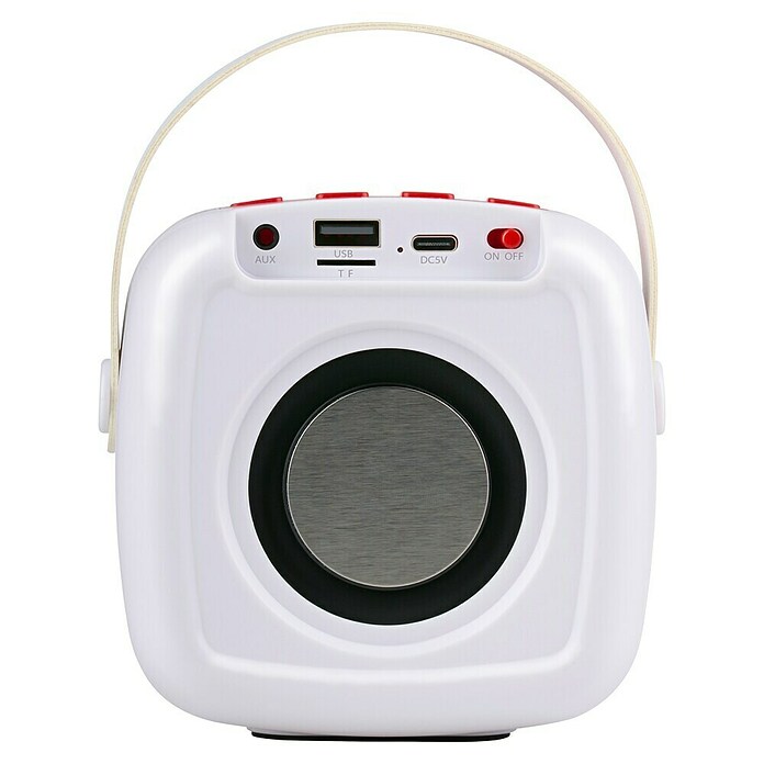 Karaoke-Set (Wit met Rood/Blauw) | BAUHAUS