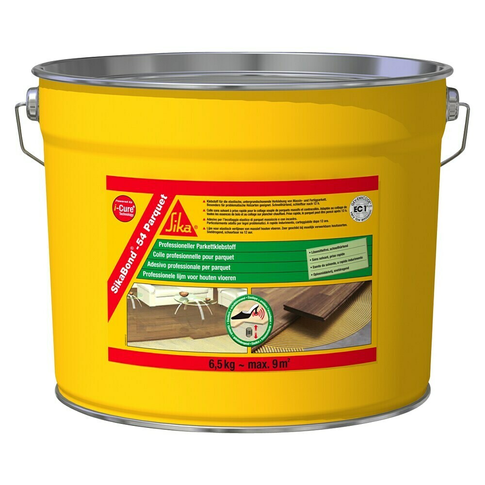 Colla Per Parquet Senza Solventi - Secchio Da 5 Kg, Per Posa Interna Di Legno