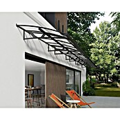 Palram – Canopia Pultvordach Amsterdam (892 x 139 x 33 cm, Anthrazitgrau) | BAUHAUS