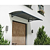 Palram – Canopia Pultvordach Aquila (150,5 x 91,5 x 17,5 cm, Anthrazit, Farbe Dach: Grau) | BAUHAUS