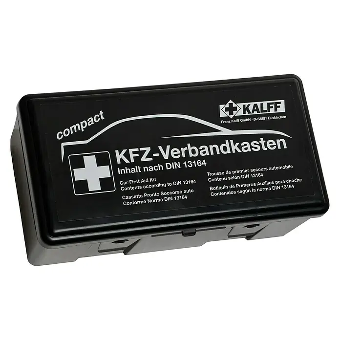 Kalff Kfz-Verbandkasten Compact - DIN 13164-2014 - KFZ-Verbandkasten "compact" von Kalff.