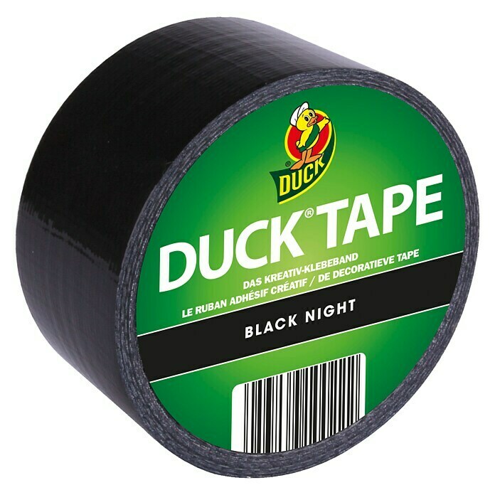 Duck Tape KreativklebebandBlack Night, 9,1 m x 48 mm Front View