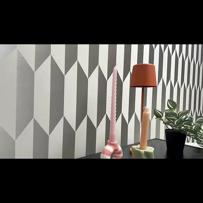 A.S. Création Cosmoliving by Cosmopolitan Vliestapete 3D-Grafik - Silber-Metallic-Braun, Grafisch, 10,05 x 0,53 m - COSMOLiving by Cosmopolitan 3D Tapete 790865