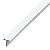 Kantoflex Quadrat-T-Profil (1.000 x 15,5 x 15,5 mm, Stärke: 1,5 mm, Hart-PVC, Weiß)