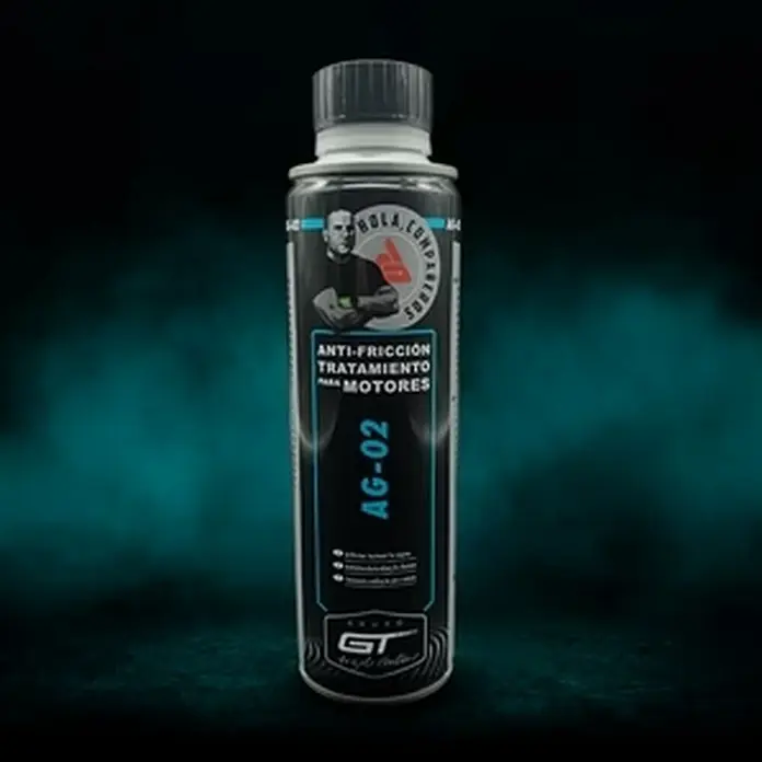 GT Automoción Tratamiento para el motor antifricción AG-02 - 300 l - Tratamiento antifricción para motores GT Gruppe Italia AG-02, perfecto para reducir la fricción y prolongar la vida útil del motor.