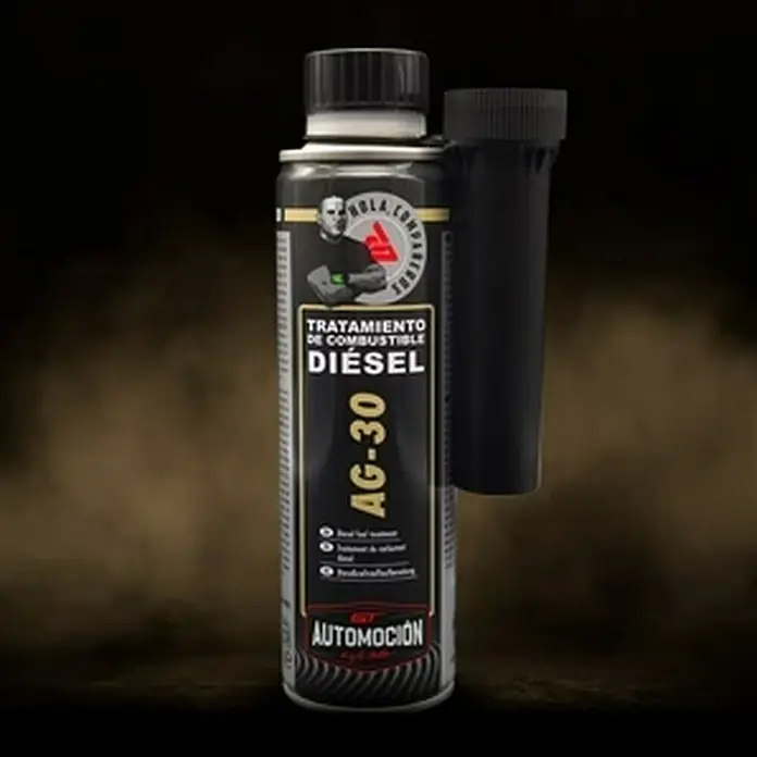 GT Automoción Aditivo para diésel AG-30 - 300 ml - Aditivo para el tratamiento de combustible diésel AG-30 para mejorar el rendimiento del motor y reducir el consumo de combustible.