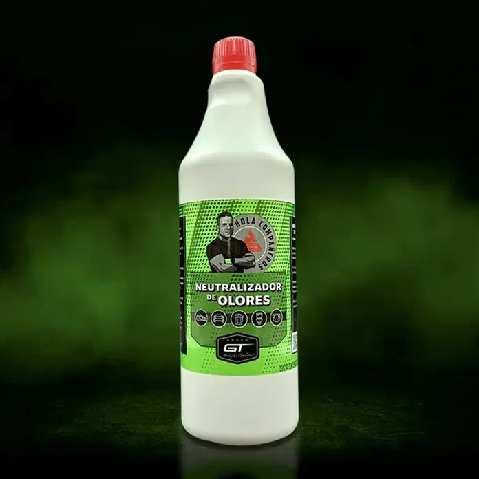 GT Automoción Neutralizador de olores Recambio - Neutro, 1.000 ml - Una botella de neutralizador de olores de Hola Companeros.