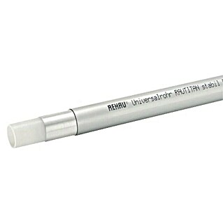 Alu-Verbundrohr Rautitan (Durchmesser: 32 mm, Länge: 5 m, Stabil)