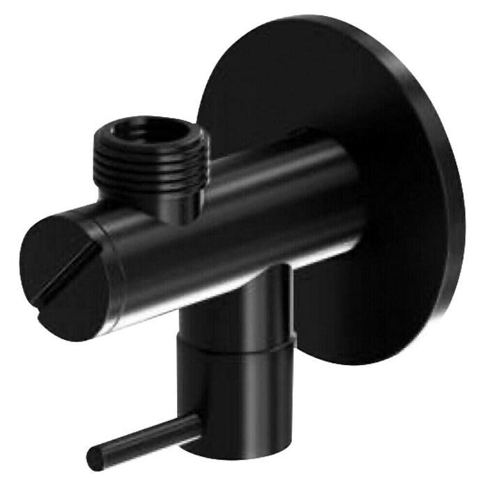 Eckventil Passion (Schwarz, Matt, Größe Anschluss: ⅜″) | BAUHAUS