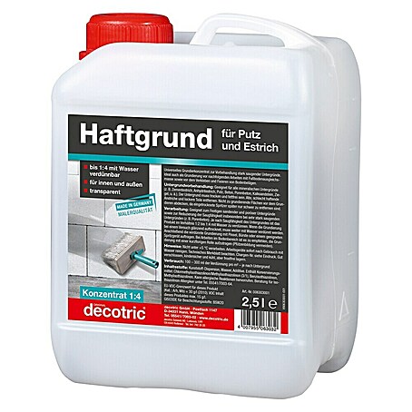 Decotric Putz- & Haftgrund (2,5 l)