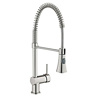 Camargue Merida Keukenkraan (Uitbreidbaar, Roestvrij staal, Mat)
