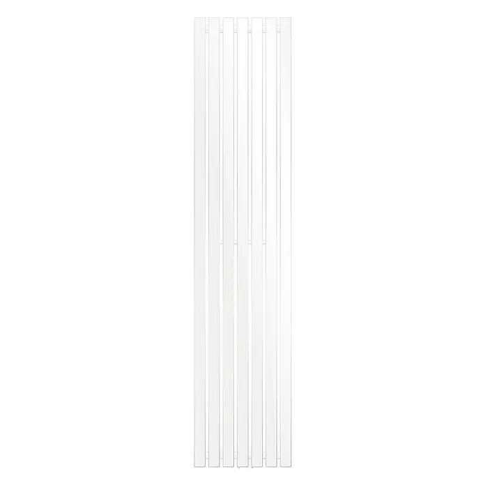 LuxeBath Badheizkörper Design Handtuchheizkörper Handtuchwärmer Mittelanschluss Radiator - B x H: 37 x 180 cm, Weiß - Weiße vertikale Paneelheizkörper mit schlankem, modernem Design, ideal für jedes Badezimmer oder jeden Wohnbereich.