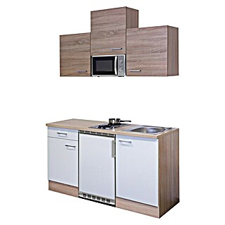 Flex-Well Kuhinjski komplet Samoa (Širina: 150 cm, Bijela, S električnim uređajima)