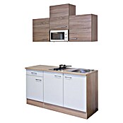 Flex-Well Kuhinjski komplet Samoa  (Širina: 150 cm, Bijela, S električnim uređajima, Mat) | BAUHAUS