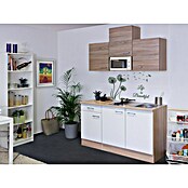 Flex-Well Kuhinjski komplet Samoa  (Širina: 150 cm, Bijela, S električnim uređajima, Mat) | BAUHAUS