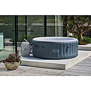 Bestway Lay-Z-Spa Mobil-Whirlpool Miami Air-Jet (Ø x H: 180 x 66 cm, Anthrazit, 669 l)