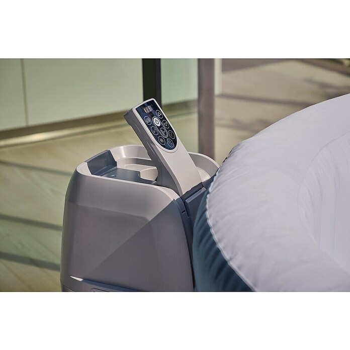 Bestway Lay-Z-Spa Mobil-Whirlpool Miami Air-Jet (Ø x H: 180 x 66 cm, Anthrazit, 669 l) | BAUHAUS
