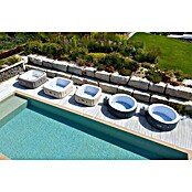 Bestway Lay-Z-Spa Mobil-Whirlpool Miami Air-Jet (Ø x H: 180 x 66 cm, Anthrazit, 669 l) | BAUHAUS