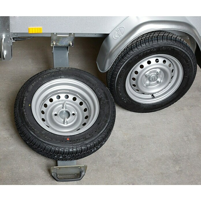 Stema Reservewielhouder (Passend bij: Stema aanhanger 750/850 (zonder HL 750/B700/B750), Geschikt voor: Banden 13″)