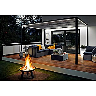 Sunfun LED paviljon (3 x 4 x 2,4 m, Antracitna)