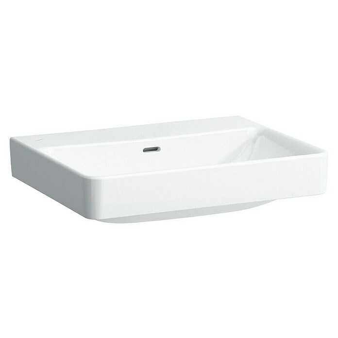 Laufen Nasadni umivaonik PRO S  (D x Š: 60 x 47 cm, Rupa za slavinu: Sredina, S preljevom, Bijela) | BAUHAUS