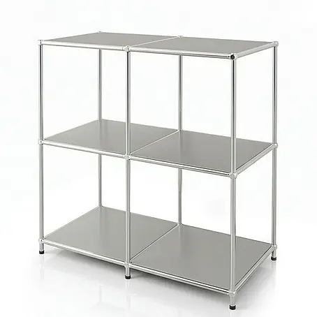 Floordirekt  Metallregal Concept Epure MK-027 - 78 x 40 x 82 cm Grau
