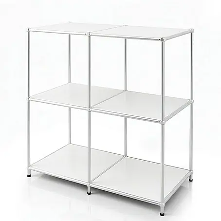Floordirekt  Metallregal Concept Epure MK-027 - 78 x 40 x 82 cm Weiß