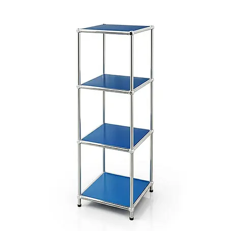 Floordirekt  Metallregal Concept Epure MK-005 - 30 x 30 x 89 cm Blau