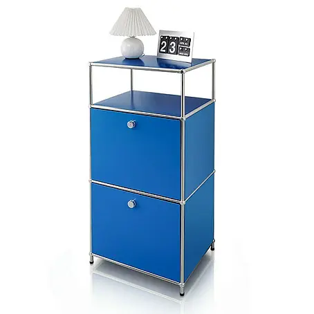 Floordirekt  Metallregal Concept Epure MK-120 - 50 x 40 x 100 cm Blau