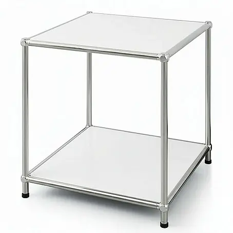 Floordirekt  Metallregal Concept Epure MK-012 - 40 x 40 x 46 cm Weiß