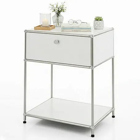 Floordirekt  Metallregal Concept Epure MK-139 - 50 x 40 x 65 cm Weiß