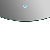 Bath Stage Espejo con luz LED B-960 (Diámetro: 100 cm, Oro rosa, Blanco frío) | BAUHAUS