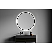 Bath Stage Espejo con luz B-953 (Diámetro: 60 cm, Negro, Blanco frío) | BAUHAUS