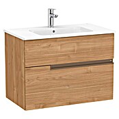 Roca Conjunto de mueble de baño Unik Borneo-N 2C (L x An x Al: 46 x 80 x 55 cm, Walnut, 2 pzs.) | BAUHAUS