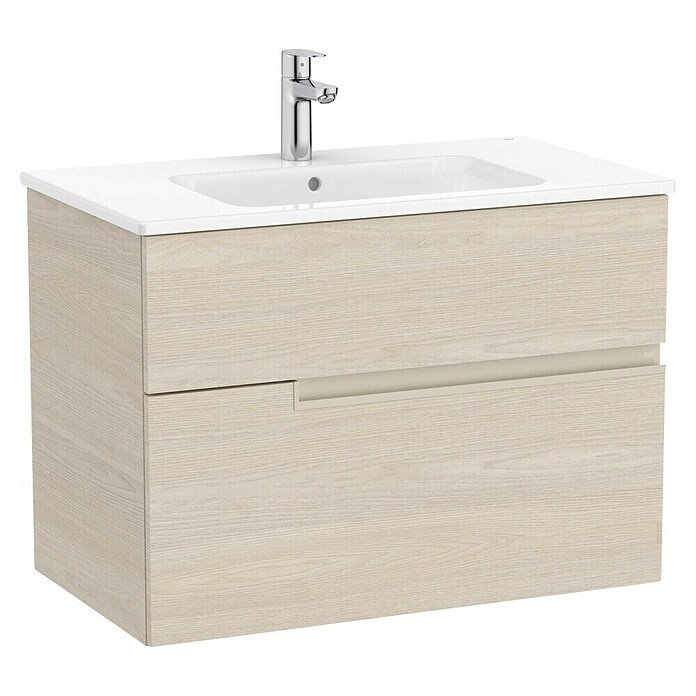 Roca Conjunto de mueble de baño Unik Borneo-N 2C (L x An x Al: 46 x 80 x 55 cm, Beige, 2 pzs.) | BAUHAUS