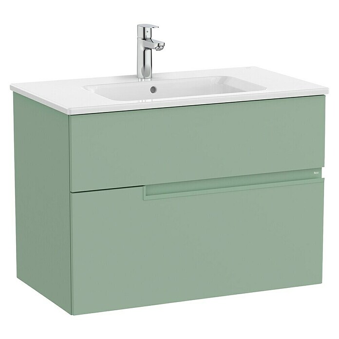 Roca Conjunto de mueble de baño Unik Borneo-N 2C (L x An x Al: 46 x 80 x 55 cm, Verde Sage, 2 pzs.) | BAUHAUS