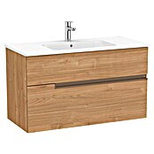 Roca Conjunto de mueble de baño Unik Borneo-N 2C (L x An x Al: 46 x 100 x 55 cm, Walnut, 2 pzs.) | BAUHAUS