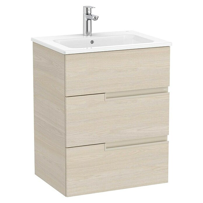 Roca Conjunto de mueble de baño Unik Borneo-N 3C (L x An x Al: 46 x 60 x 74 cm, Beige, 2 pzs.) | BAUHAUS