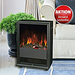Voltomat HEATING Elektrischer Kamin (2.000 W, Schwarz, 27,5 x 43 x 62,5 cm)
