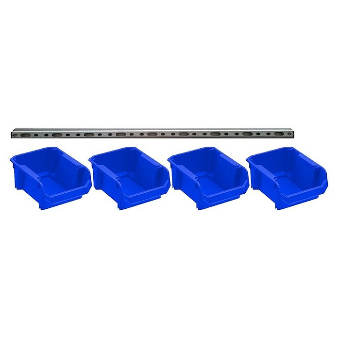 Stanley Pregledna škatla za shranjevanje  (170 x 120 x 70 mm, Modra, 4 -del.) | 1916 - Kunststoffboxeb_Systeme | BADK - Werkzeug-Behältnisse | BAD - Handwerkzeuge | BA - Handwerkzeuge | B - Werkz/Masch/Maschzubeh/Auto | BAUHAUS