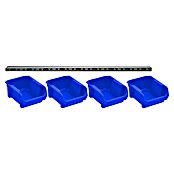 Stanley Pregledna škatla za shranjevanje  (170 x 120 x 70 mm, Modra, 4 -del.) | 1916 - Kunststoffboxeb_Systeme | BADK - Werkzeug-Behältnisse | BAD - Handwerkzeuge | BA - Handwerkzeuge | B - Werkz/Masch/Maschzubeh/Auto | BAUHAUS