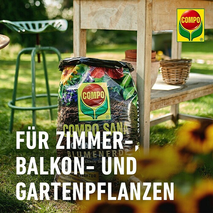 Compo Sana Blumenerde (70 l) | BAUHAUS