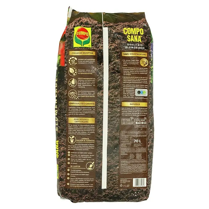 Compo Sana Blumenerde - 70 l online kaufen bei BAUHAUS