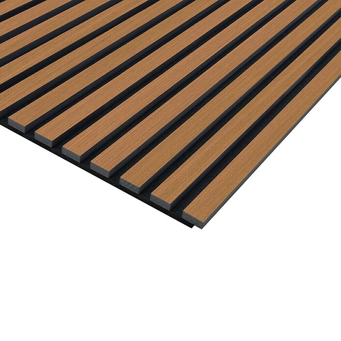 Akustikpaneel (Eiche Medium, L x B x S: 1 195 x 572,5 x 19 mm, 1 Stk.) | BAUHAUS