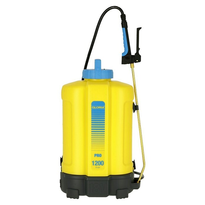 Gloria Power for All 18V Sulfatadora de batería (18 V, Iones de litio, Sin batería, 12 l, Presión de funcionamiento: 2,5 bar) | BAUHAUS