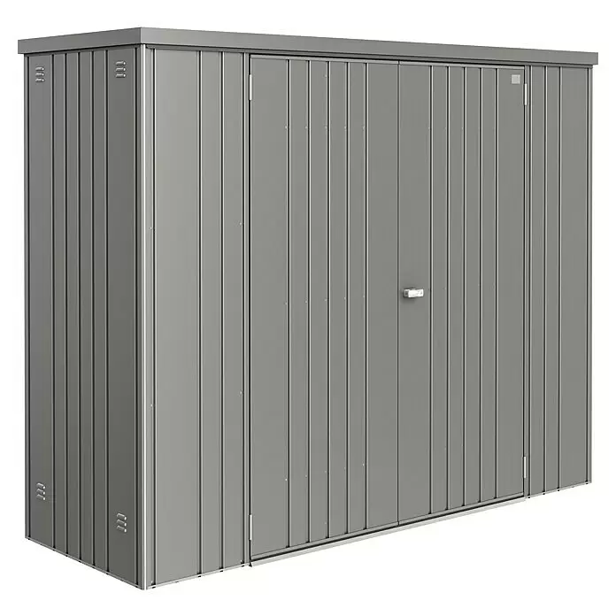 Biohort Geräteschrank 230 - Quarzgrau - Diagonale Ansicht