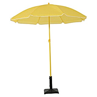 Sunfun Strandschirm (Gelb/Orange, Durchmesser Bespannung: 180 cm)