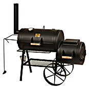 Rumo Barbeque Smoker Classic (Mit Rollwagen, Grillfläche Garkammer: 74 x 39 cm)